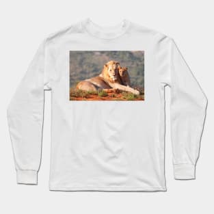 Lion father and son Long Sleeve T-Shirt